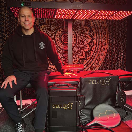 Remedi London co founder holding CELLER8