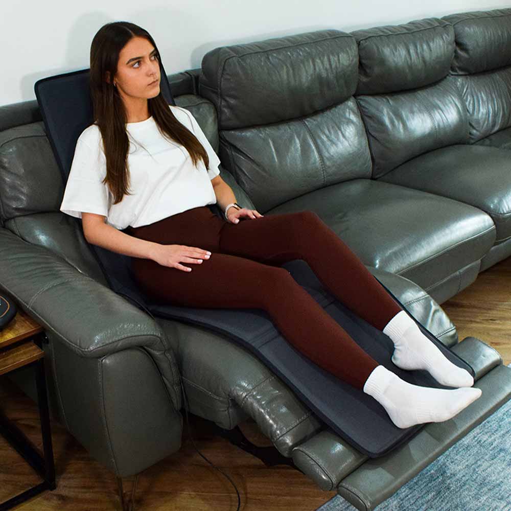 Women sat on CELLER8 full body mat
