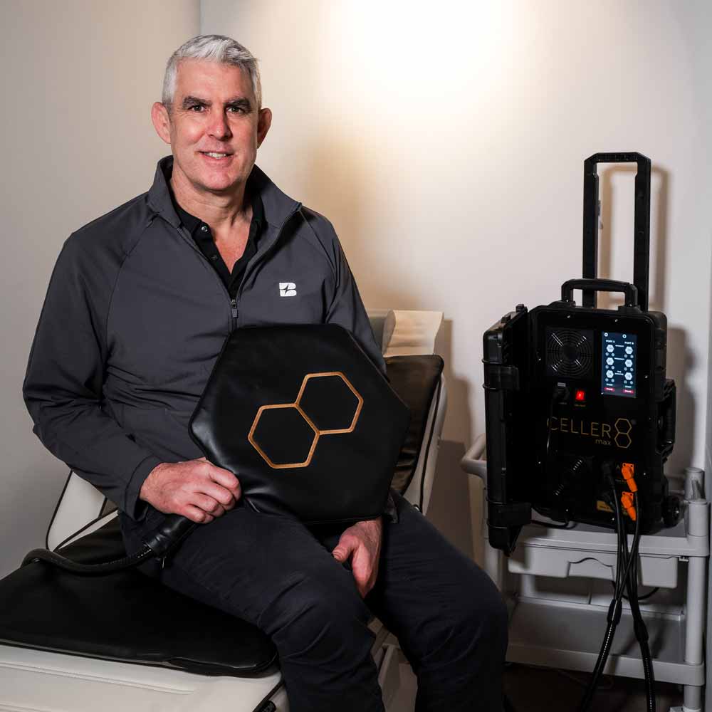 Remedi London co founder holding CELLER8