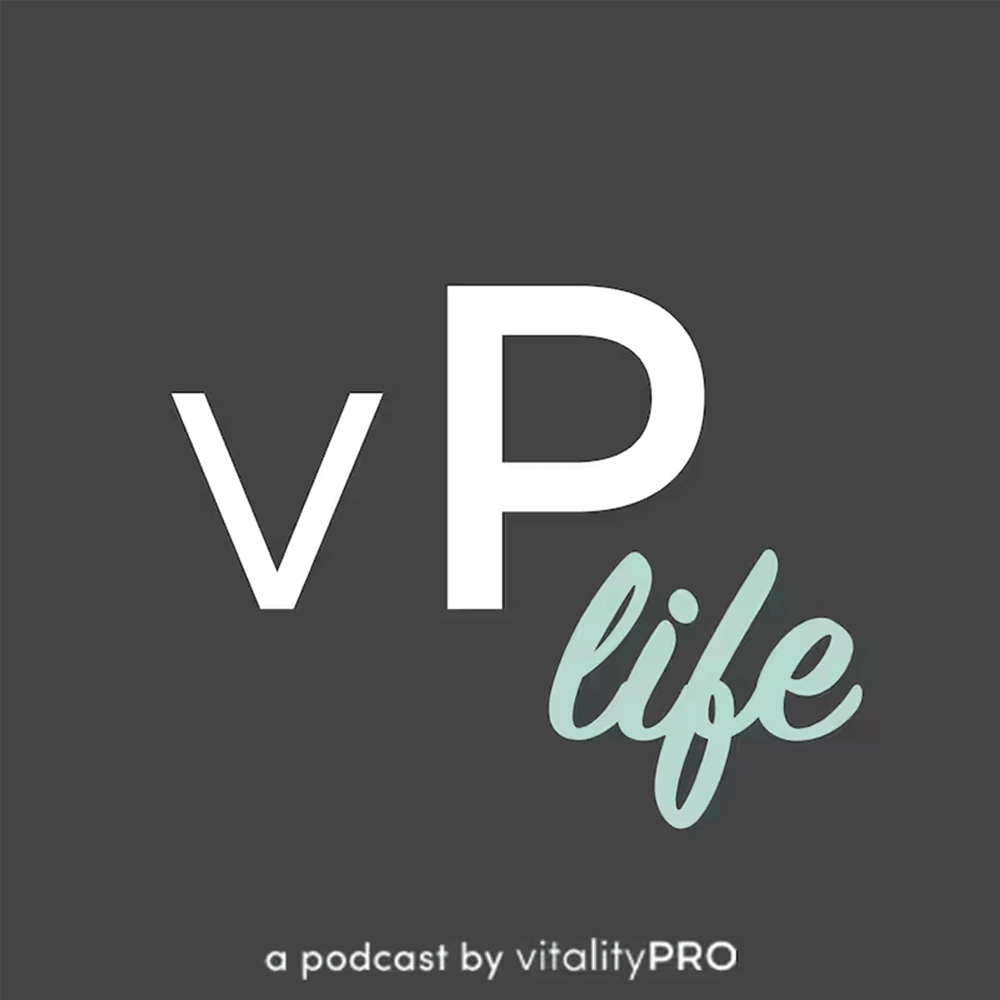 vP life podcast logo