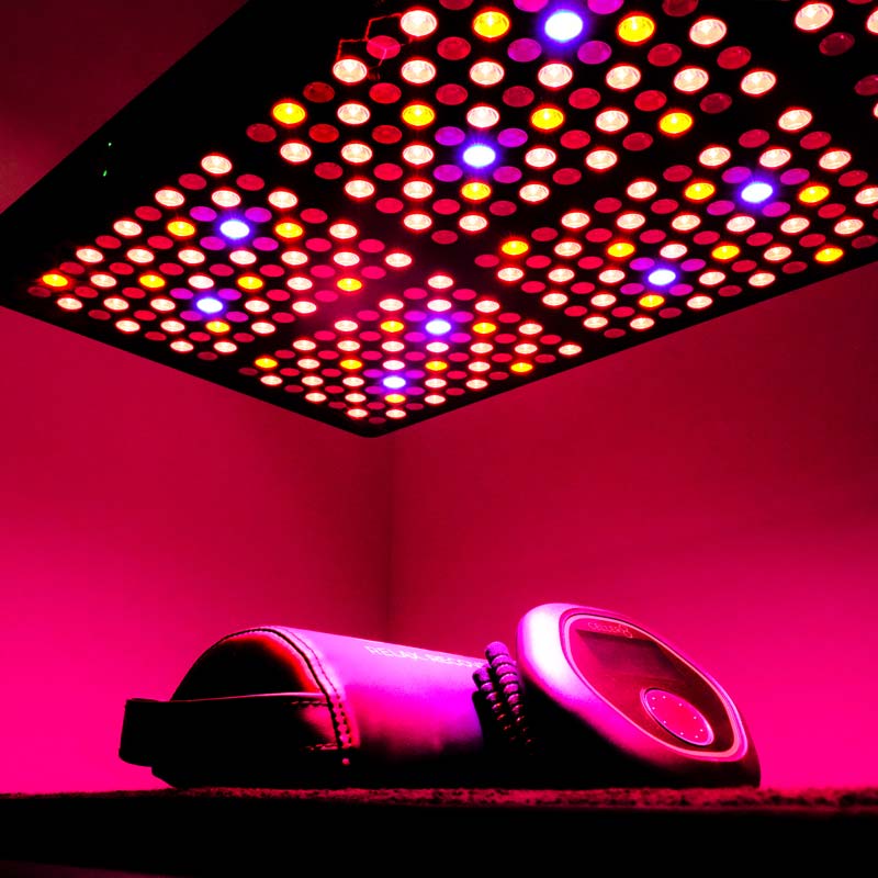 CELLER8 under full body red light panel