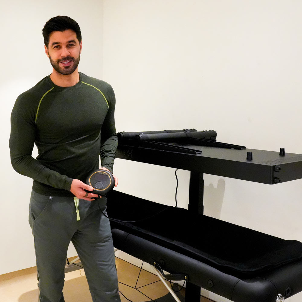 Remedi London co founder holding CELLER8